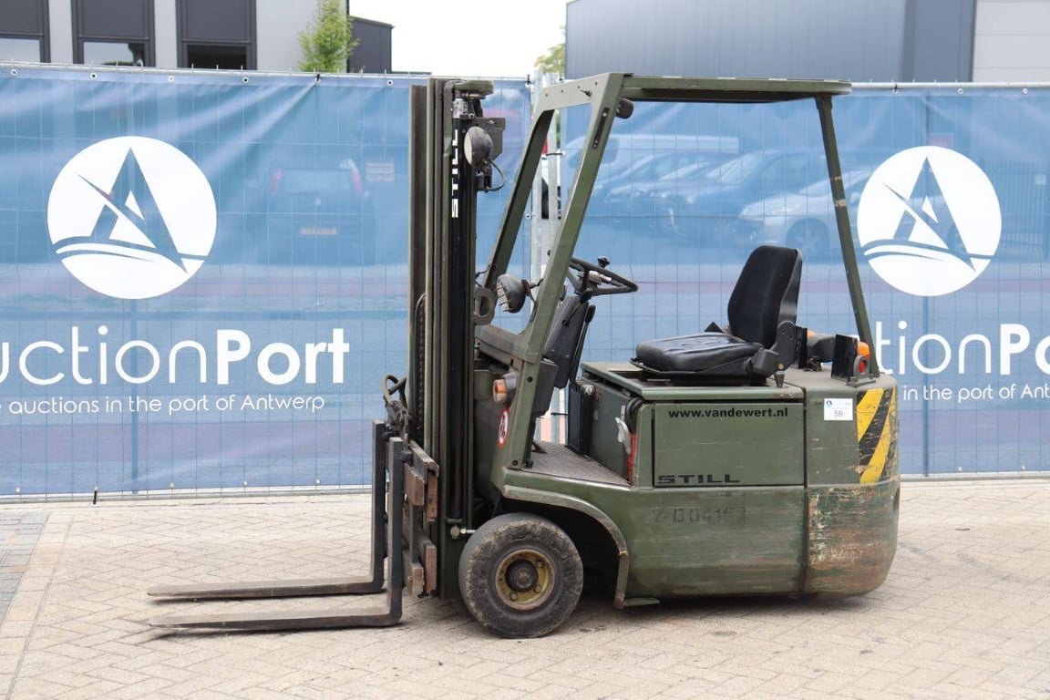 Forklift Still EFG1.5 Electric 1200kg 4.04m 1989 1989 Still EFG 1.5 1989 1 Forklift