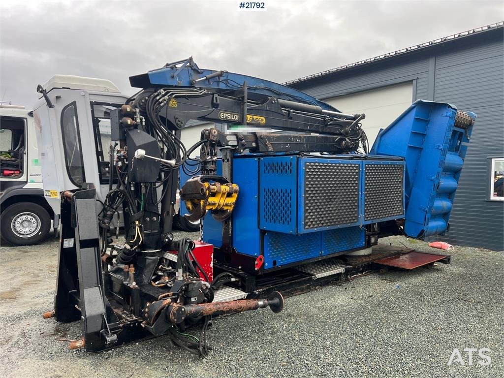 Bruks 806st Bio wood grinders w/ cmt hook frame and epsi 2016 21792 Bruks 806st Bio wood grinders w/ cmt hook frame and ep...