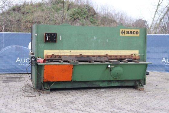 Shearing machine Haco TS3012 Electric 12mm 1984 Haco TS 3012 1984 2
