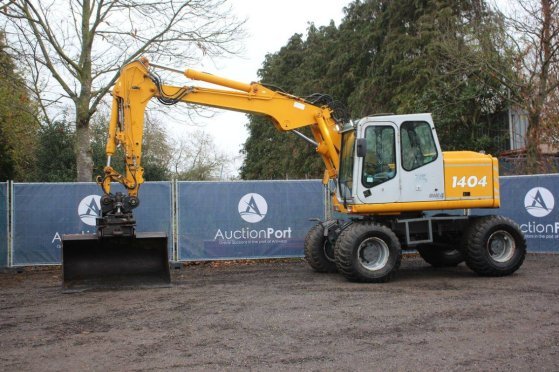 Wheeled excavator Atlas 1404 Diesel 75kW 2000 1404 2000 2 Wheeled Excavators