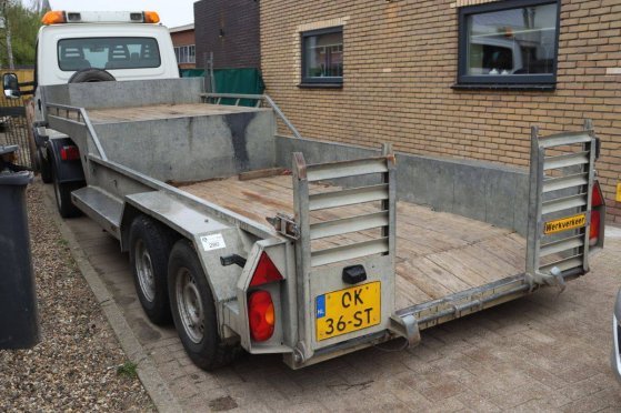 Machine transporter Kuiper PLD 5000kg 2010 kuiper PLD 2010 2 Flatbed open trailers