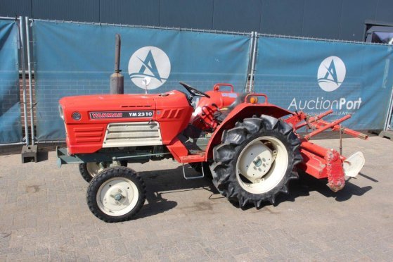Mini tractor Yanmar YM2310 Diesel 23hp with cultivator YM2310 2