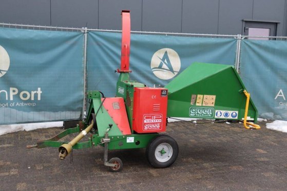 Wood chipper Green Technik CIP 1500 Greentec CIP 1500 2