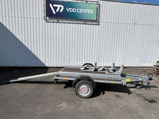 Stema Motorcycle Trailer 1600kg 2021 for 3 Motorcycles stema Motoraanhangwagen 2021 2 Flatbed open trailers