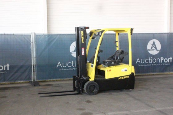 Forklift Hyster J1.8XNT Electric 1670kg 4.9m 2012 J1.8XNT 2012 2 Forklift
