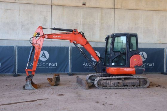 Crawler excavator Kubota KX165-5 Diesel KX165-5 2 Crawler Excavators