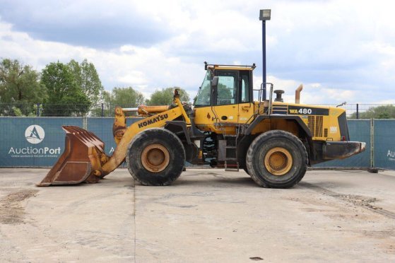 Komatsu WA480-6 Diesel Wheel Loader 2012 848 2012 2