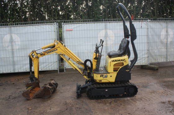Mini excavator Yanmar SV08-1AS Diesel 7.7kW 2013 923 2013 2