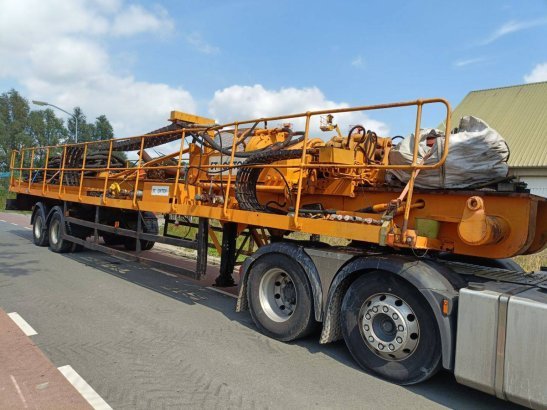 Marindco 10T Diesel soil drilling rig 1995 on trailer MARINDCO 10T 1995 2