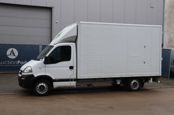 Box truck Opel Movano Diesel 136hp 2005 Opel Movano 2005 2