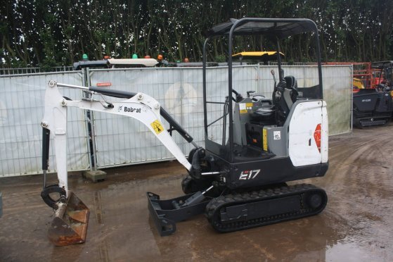 Mini excavator Bobcat E17 Diesel 10.2kW 2015 2253 2015 2