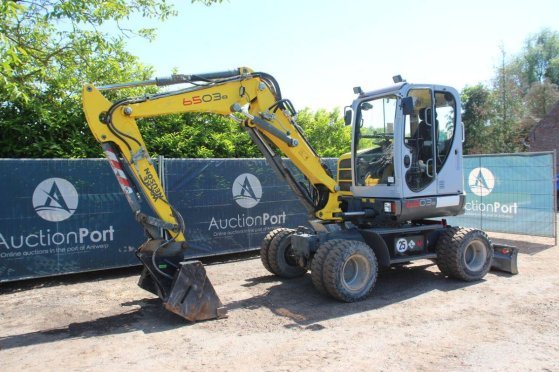 Wheel excavator Wacker Neuson 6503 Diesel 2015 Neuson 6503 2015 2 Wheeled Excavators