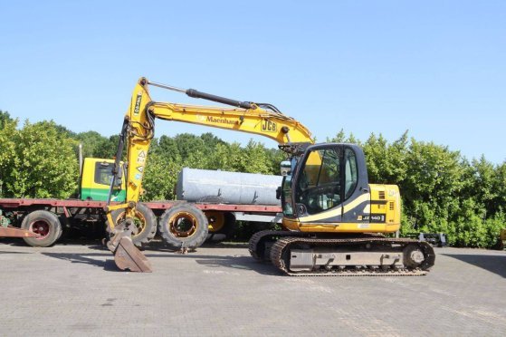 Crawler excavator JCB JZ140 Diesel 73kW 2008 JZ140 2008 2 Crawler Excavators