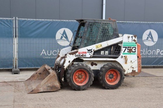 Skid steer loader Bobcat 753 Diesel 1993 753 1993 2 Wheel Loaders