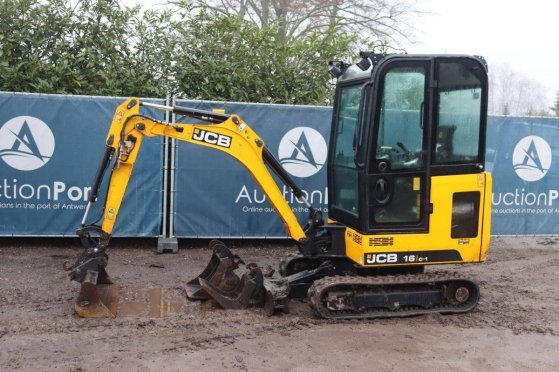 Mini excavator JCB 16C-1 T3 Diesel 12.2kW 2021 16C-1 T3 2021 2