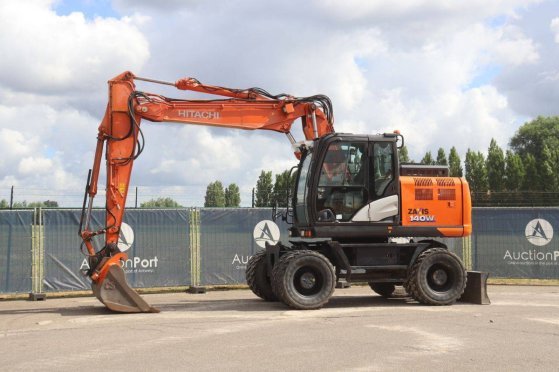 Wheel excavator Hitachi ZX140W-6 Diesel 105kW 2018 ZX140W-6 2018 2 Wheeled Excavators
