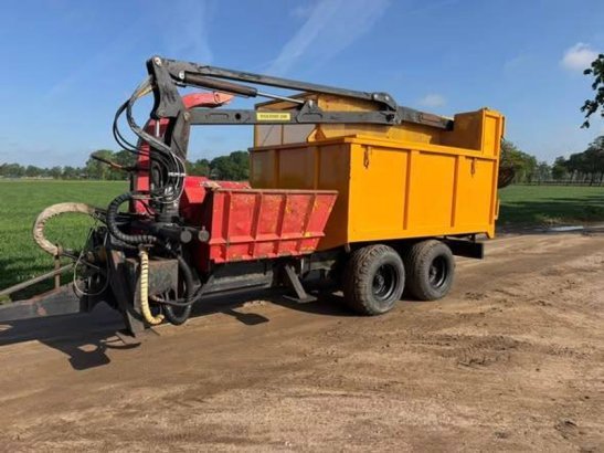 Chip Cart Combi OBM TP250PH 2004 With Wood Chipper TP250PH 2004 2