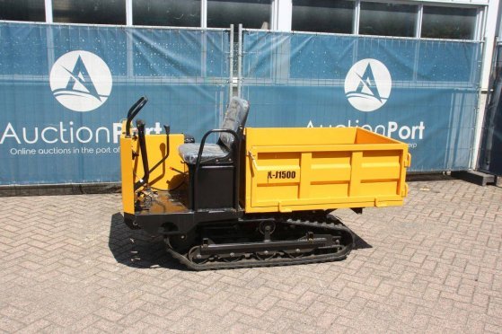 Tracked Dumper SDLOOL SL-J1500 1500kg Petrol 9.7kW With Seat New SDLOOL SL-J1500 1 Tracked Dumpers