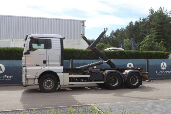 Hooklift system Truck MAN TGX 33.480 Diesel 2011 TGX 33.480 2011 2