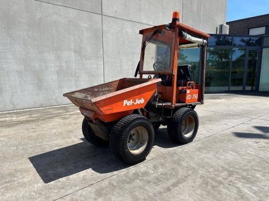 Tire dumper Pel-Job ED750 Diesel 1998 PELJOB ED750 1998 2 Dump Truck