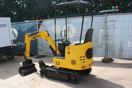 Nuoman EPS NM-E12 Diesel 7kW Mini Excavator New Nuoman EPS NM-E12 1