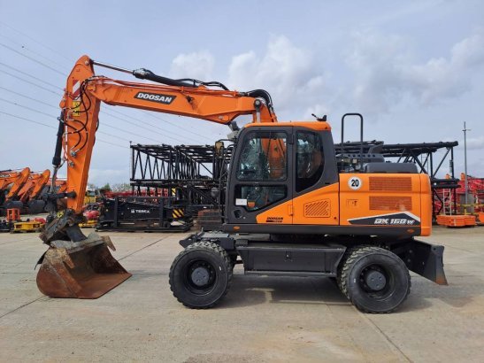 Doosan DX160W-7 Doosan DX160W-7 2023 2 Wheeled Excavators