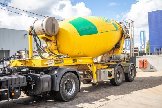 CIFA BETON MIXER/MALAXEUR/MISCHER 12M3 - STEERING AXLE CIFA BETON MIXER/MALAXEUR/MISCHER 12M3 - STEERING AXLE 2018 2