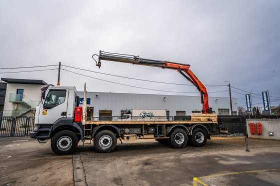 RENAULT KERAX 370 + PALFINGER 15T/M+2EXT. KERAX 370 + PALFINGER 15T/M+2EXT. 2004 2