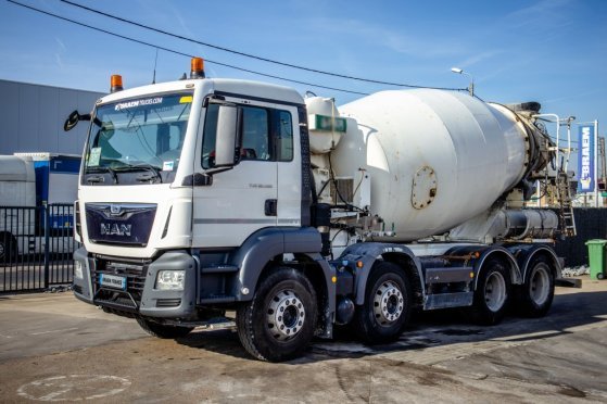 MAN TGS 36.360 BB+MIXER 9M³ TGS 36.360 BB+MIXER 9M³ 2016 2