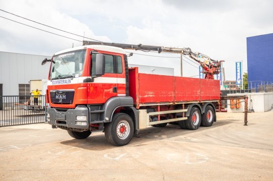 MAN TGS 33.360 BB + KENNIS 16 T/M -3XHYDR. TGS 33.360 BB + KENNIS 16 T/M -3XHYDR. 2010 2