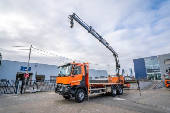 RENAULT C 430 DXI-6X4+ HIAB 18T/m / 3 EXT C 430 DXI-6X4+ HIAB 18T/m / 3 EXT 2016 2