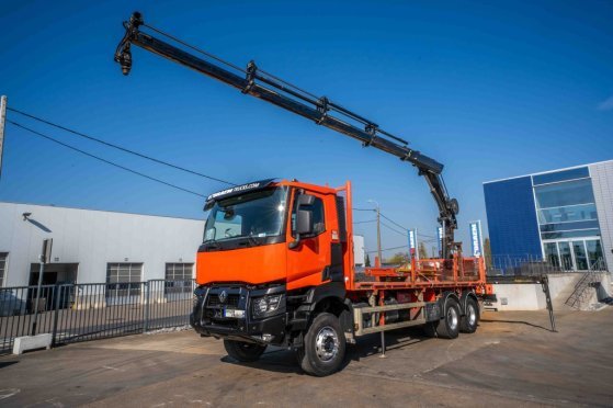 RENAULT K380 DXI -6x4+HIAB 21 T/m+4 EXT K380 DXI -6x4+HIAB 21 T/m+4 EXT 2014 2