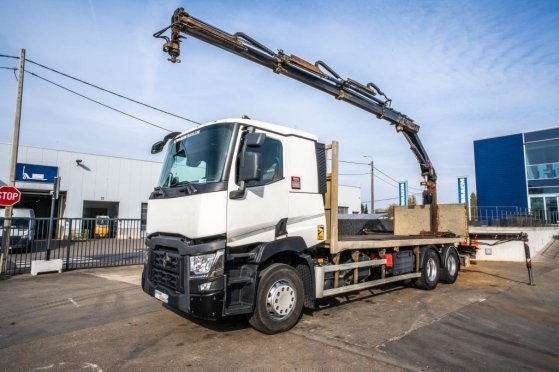 RENAULT C 480 -6X4 + HIAB 14T/m/3ext. C 480 -6X4 + HIAB 14T/m/3ext. 2017 2