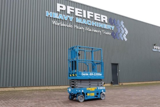 Genie GS1330M ALL-ELECTRIC DC DRIVE, 5.9M WORKING HEIGHT GS1330M ALL-ELECTRIC DC DRIVE, 5.9M WORKING HEIGHT 2019 2 Scissor...