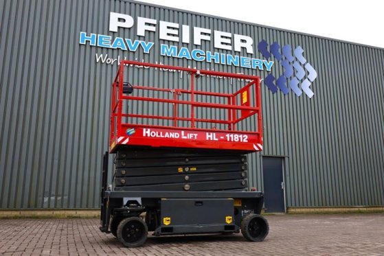 Holland Lift Ecostar HL-11812 Electric, 14m Working Height, 300 Holland lift Ecostar HL-11812 Electric, 14m Working Height...