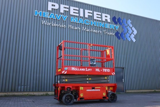Holland Lift Ecostar HL-7810 Electric, 10m Working Height, 450k Holland lift Ecostar HL-7810 Electric, 10m Working Height,...