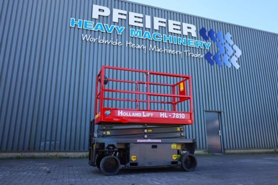 Holland Lift Ecostar HL-7810 Electric, 10m Working Height, 450k Holland lift Ecostar HL-7810 Electric, 10m Working Height,...