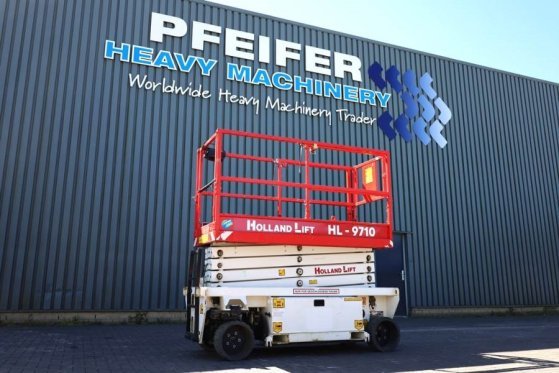 Holland Lift Ecostar HL-9710 Electric, 12m Working Height, 325k Holland lift Ecostar HL-9710 Electric, 12m Working Height,...