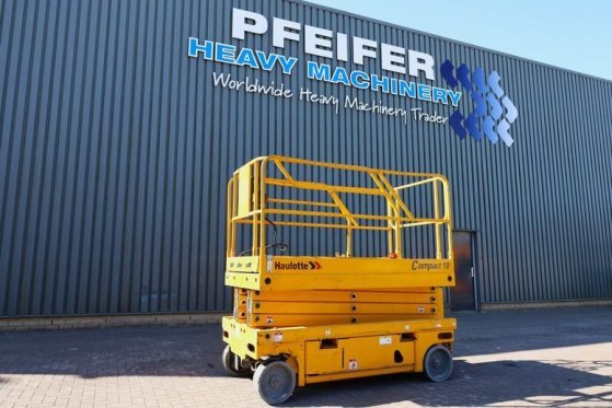 Haulotte Compact 10 Electric, 10m Working Height, 450kg Cap Haulotte Compact 10 Electric, 10m Working Height, 450kg Cap 20...