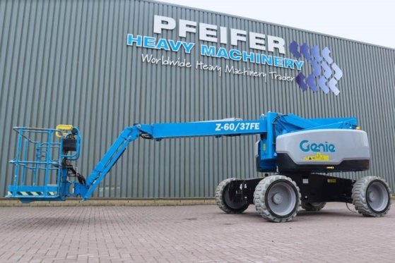 Genie Z60/37FE Hybrid, 4x4 Drive, 20m Working Height, 11 Z60/37FE Hybrid, 4x4 Drive, 20m Working Height, 11 2020 2