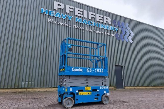 Genie GS1932 E-Drive Several In Stock, 8m Working Height 4842 2021 2 Scissor Lifts