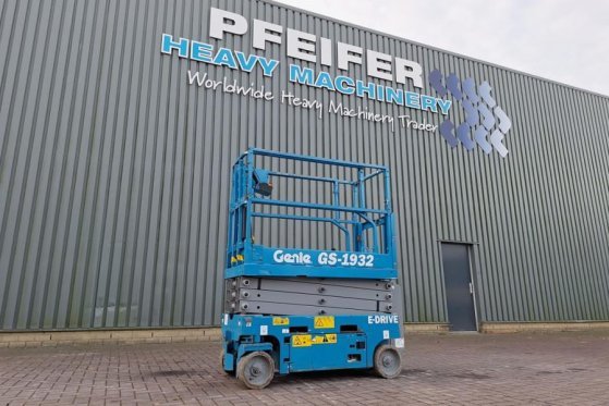 Genie GS1932 E-Drive Several In Stock, 8m Working Height 4842 2021 2 Scissor Lifts
