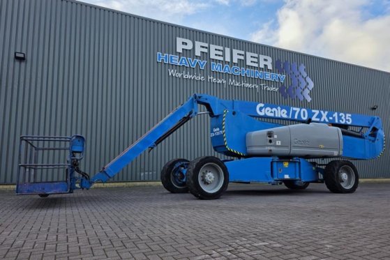 Genie ZX135/70 Diesel, 4x4x4 Drive, 43m Lifting Height, ZX135/70 Diesel, 4x4x4 Drive, 43m Lifting Height, 2013 2