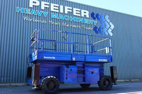 Haulotte H15SX Diesel, 4x4 Drive 15 Working Height, 500kg C Haulotte H15SX Diesel, 4x4 Drive 15 Working Height, 500kg C 20...