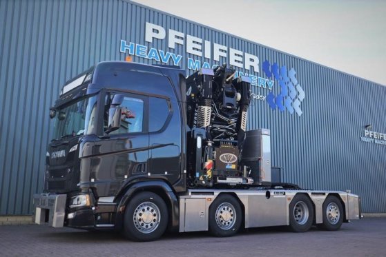 Scania R540 B8X2 With Cormach 110tm Crane Scania 110000-E 8083 2023 2 Mobile Cranes