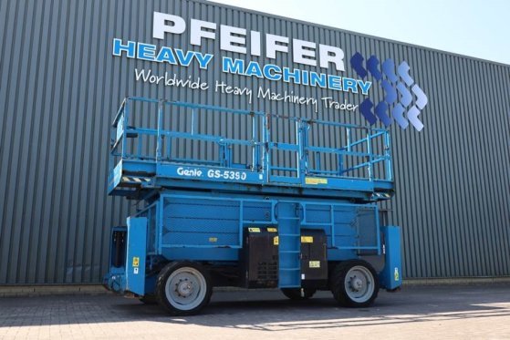 Genie GS5390 Diesel, 4x4 Drive, 18.15m Working Height, 6 GS5390 Diesel, 4x4 Drive, 18.15m Working Height, 6 2014 2 Scissor...