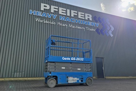 Genie GS2632 Electric, Batteries 2025, 10m Working Heigh GS2632 Electric, Batteries 2025, 10m Working Heigh 2011 2