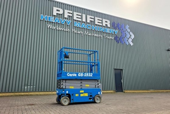 Genie GS1932 Electric, Working Height 7.8 m, 227kg Capac 4842 2010 2