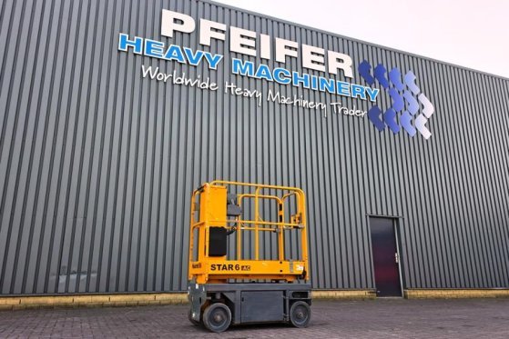 Haulotte Star 6 Electric, Non Marking Tyres, 5.8m Working H Haulotte Star 6 Electric, Non Marking Tyres, 5.8m Working H 20...