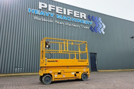 Haulotte Compact 8 Electric, 8.2m Working Height, 350kg Cap Haulotte Compact 8 Electric, 8.2m Working Height, 350kg Cap 20...